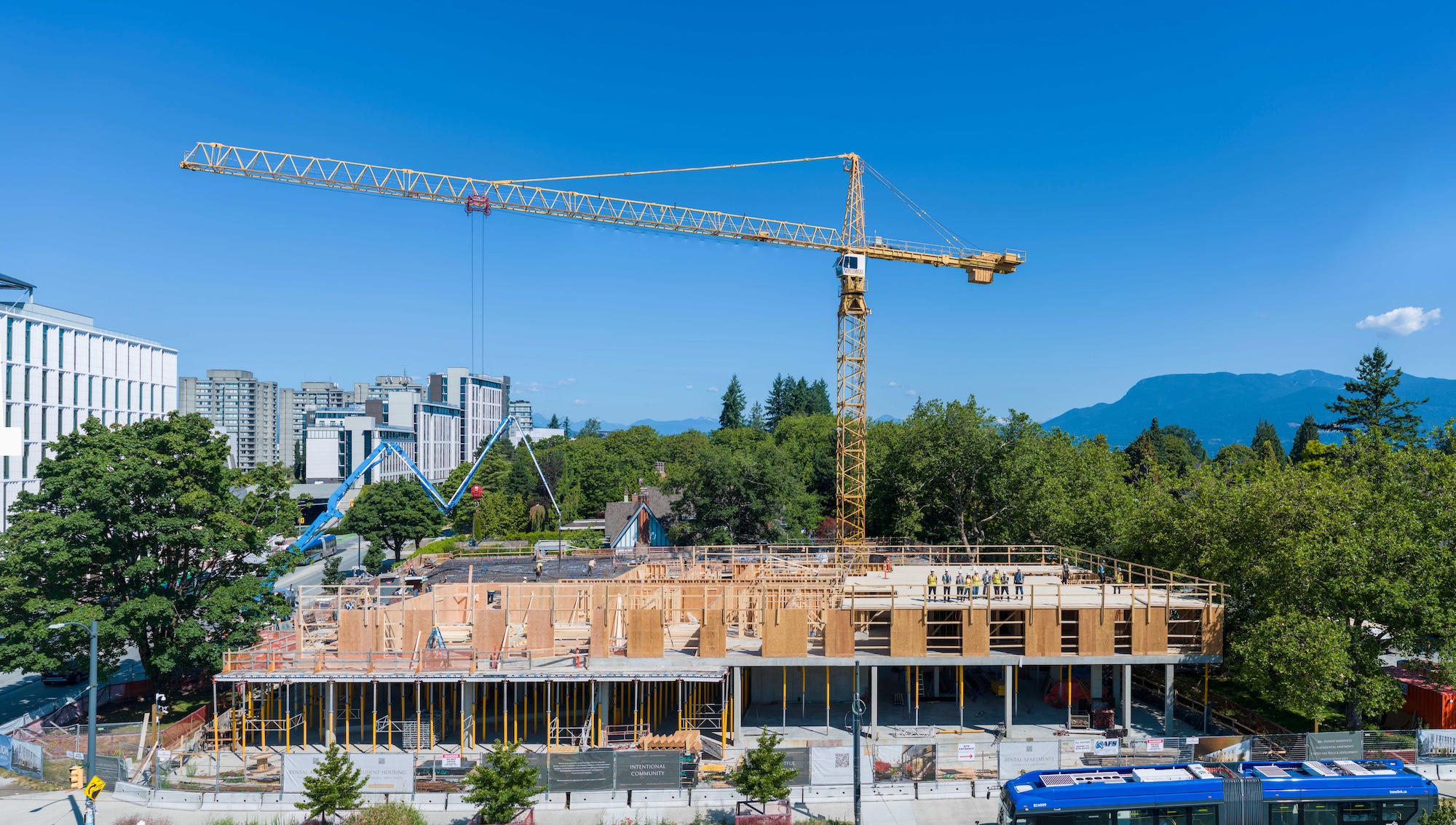 Menno Hall - 2nd floor CLT construction